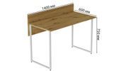Компьютерный стол Ferrum-decor Скай 75x140x60 белый ДСП Дуб Артизан 16мм (FRD-106983) FRD-106983 фото 6