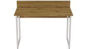 Компьютерный стол Ferrum-decor Скай 75x140x60 белый ДСП Дуб Артизан 16мм (FRD-106983) FRD-106983 фото 4