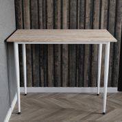 Стол универсальный Prime Ferrum-decor 750x1000x600 Белый металл ДСП Дуб Сан-Марино 16 мм (FRD-107684) FRD-107684 фото 1