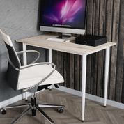 Стол универсальный Prime Ferrum-decor 750x1000x600 Белый металл ДСП Дуб Сан-Марино 16 мм (FRD-107684) FRD-107684 фото 2