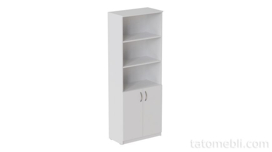 Шкаф Анжело Ferrum-decor на 5 полок с 2 дверями 1900x800x380 ДСП Белое 16 мм (FRD-105061) FRD-105061 фото