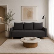 Диван прямий Mekko Madrid 2060*830 Ergo II категорія Allure Premium Dark Grey (MEK-161353) MEK-161355 фото