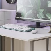 Письмовий стіл Ferrum-decor Кевін 75x120x70 сірий ДСП Біле 16мм (FRD-101747) FRD-101747 фото 3