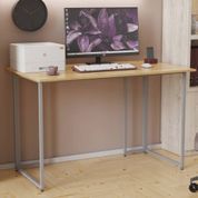 Компьютерный стол Ferrum-decor Ханна 75x100x60 серый ДСП Дуб Артизан 16мм (FRD-106205) FRD-106205 фото 1