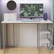 Письмовий стіл Ferrum-decor Кевін 75x120x70 сірий ДСП Біле 16мм (FRD-101747) FRD-101747 фото 2