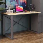 Письмовий стіл Ferrum-decor Драйв 750x1000x600 Чорний метал ДСП Дуб Артизан 16 мм (FRD-103092) FRD-103092 фото 1