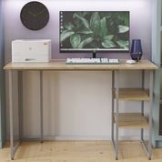 Письмовий стіл Ferrum-decor Кевін 75x120x70 сірий ДСП Дуб Сонома 16мм (FRD-101748) FRD-101748 фото 5