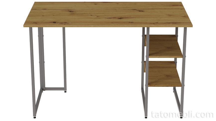 Комп'ютерний стіл Ferrum-decor Кевін 75x140x70 сірий ДСП Дуб Артизан 16 мм (FRD-107236) FRD-107236 фото