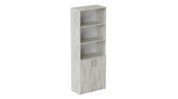 Шкаф Анжело Ferrum-decor на 5 полок с 2 дверями 1900x800x380 ДСП Бетон 16 мм (FRD-105066) FRD-105066 фото 2