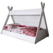 Детская кроватка с балдахином LION Инди Бетон Style (LION-041430) LION-041430 фото 2