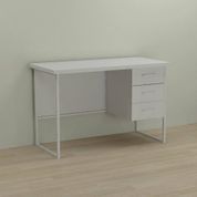 Письмовий стіл Ferrum-decor Гаррі 76x120x60 білий ДСП Біле 32мм (FRD-104055) FRD-104055 фото 1