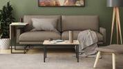 Стол журнальный приставной Терри Комбо Ferrum-decor 345x662x440 Черный металл ДСП Сан-Марино 16 мм (FRD-105137) FRD-105137 фото 5