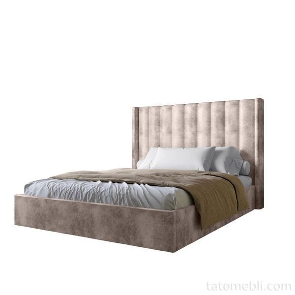 Двуспальная кровать с подъемным механизмом LION Нино 180x200 см SILK 402 Лотус (LION-045032) LION-045032 фото