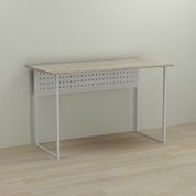 Письмовий стіл Ferrum-decor Майк 75x120x70 білий ДСП Дуб Сонома 16мм (FRD-101338) FRD-101338 фото 3