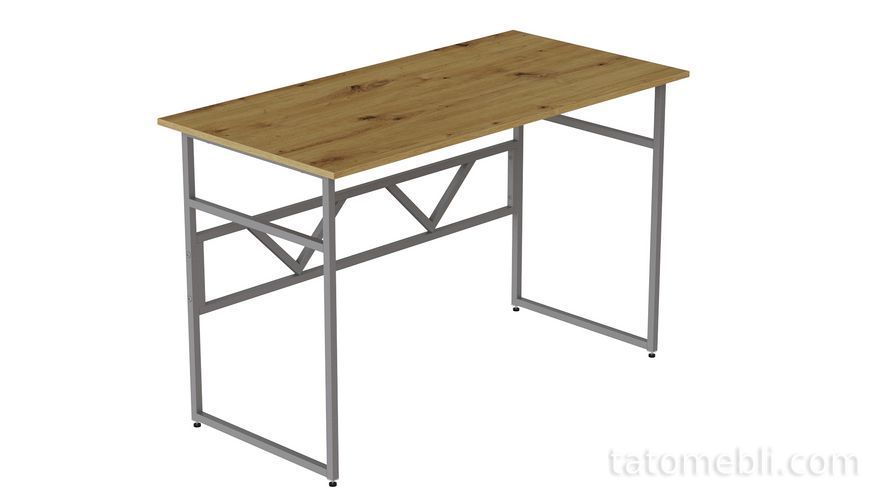 Комп'ютерний стіл Ferrum-decor Раян 75x140x70 сірий ДСП Дуб Артизан 16 мм (FRD-107090) FRD-107090 фото