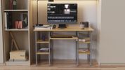 Комп'ютерний стіл Ferrum-decor Тім 75x120x60 сірий ДСП Дуб Артизан 16 мм (FRD-106941) FRD-106941 фото 2