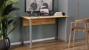 Комп'ютерний стіл Ferrum-decor Курт 75x100x70 сірий ДСП Дуб Артизан 16 мм (FRD-107141) FRD-107141 фото 6