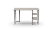 Стол письменный Кевин Ferrum-decor 75x120x70 Серый металл ДСП Кашемир 16 мм (FRD-108143)