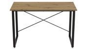 Комп'ютерний стіл Ferrum-decor Дейв 75x120x60 чорний ДСП Дуб Артизан 32 мм (FRD-107042) FRD-107042 фото 3