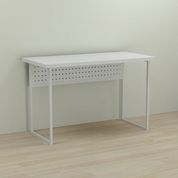 Письмовий стіл Ferrum-decor Майк 76x120x70 білий ДСП Біле 32мм (FRD-101342)