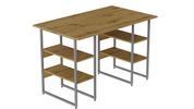 Компьютерный стол Ferrum-decor Карэн 75x120x60 серый ДСП Дуб Артизан 32мм (FRD-107243) FRD-107243 фото 1