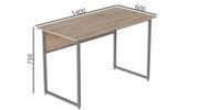 Комп'ютерний стіл Ferrum-decor Коді 75x140x60 сірий ДСП Дуб Сан-Марино 16мм (FRD-101674) FRD-101674 фото 6