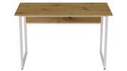 Комп'ютерний стіл Ferrum-decor Коді 75x140x60 білий ДСП Дуб Артизан 32 мм (FRD-107194) FRD-107194 фото 3
