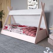 Детская кроватка с балдахином LION Инди Самоа дымчатый (LION-041440) LION-041440 фото 1