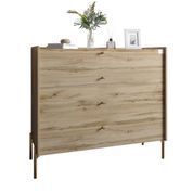 Комод с 4 ящиками LION Wood с золотыми ножками 100х90х45 см Дуб Аппалачи (LION-042963) LION-042963 фото 2
