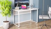 Письмовий стіл Ferrum-decor Майк 75x140x70 білий ДСП Біле 16мм (FRD-101347) FRD-101347 фото 2