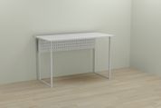 Письмовий стіл Ferrum-decor Майк 75x140x70 білий ДСП Біле 16мм (FRD-101347) FRD-101347 фото 3