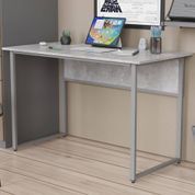 Стол письменный Коди Ferrum-decor 75x140x60 Серый металл ДСП Бетон 16 мм (FRD-106593)