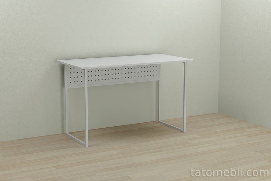 Письмовий стіл Ferrum-decor Майк 75x140x70 білий ДСП Біле 16мм (FRD-101347) FRD-101347 фото