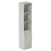 Пенал Анжело Ferrum-decor на 4 полки с 1 дверью 1900x400x380 ДСП Бетон 16 мм (FRD-104916) FRD-104916 фото 1