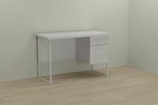Письмовий стіл Ferrum-decor Гаррі 76x140x70 білий ДСП Біле 32мм (FRD-101016) FRD-101016 фото 2