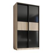 Шкаф купе двухдверный Лофт 02В-104 (100х45х220) Дуб Сонома DM5769 фото