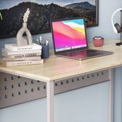 Письмовий стіл Ferrum-decor Майк 75x100x60 сірий ДСП Дуб Сонома 16мм (FRD-101768) FRD-101768 фото 2