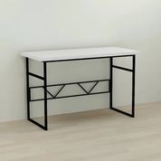 Письмовий стіл Ferrum-decor Раян 76x140x70 чорний ДСП Біле 32мм (FRD-103726) FRD-103726 фото 1