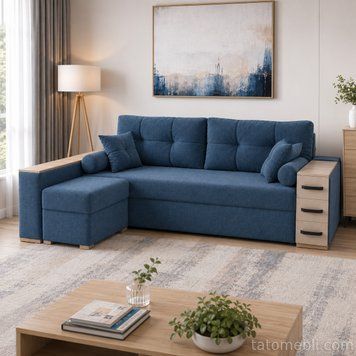 Кутовий ортопедичний диван Мекко Cube Shuttle NOVO 2650*1650 Bonel Standart Hard Plus тканина Bagama 48 (MEK-161466) MEK-161485 фото