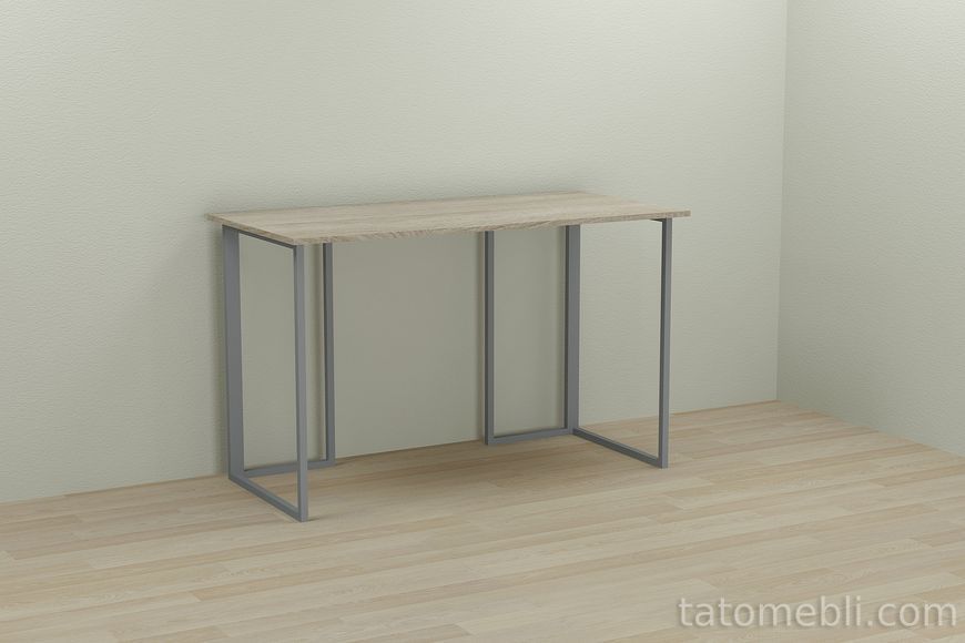 Письмовий стіл Ferrum-decor Ханна 75x120x70 сірий ДСП Дуб Сонома 16мм (FRD-101432) FRD-101432 фото