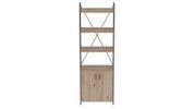 Етажерка 4/60 Ferrum-decor Серії Конект з тумбою 179x60x28 Сірий ДСП Сан-Марино (FRD-102478) FRD-102478 фото 2