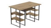 Комп'ютерний стіл Ferrum-decor Тім 75x120x70 чорний ДСП Дуб Артизан 16 мм (FRD-106949) FRD-106949 фото 5