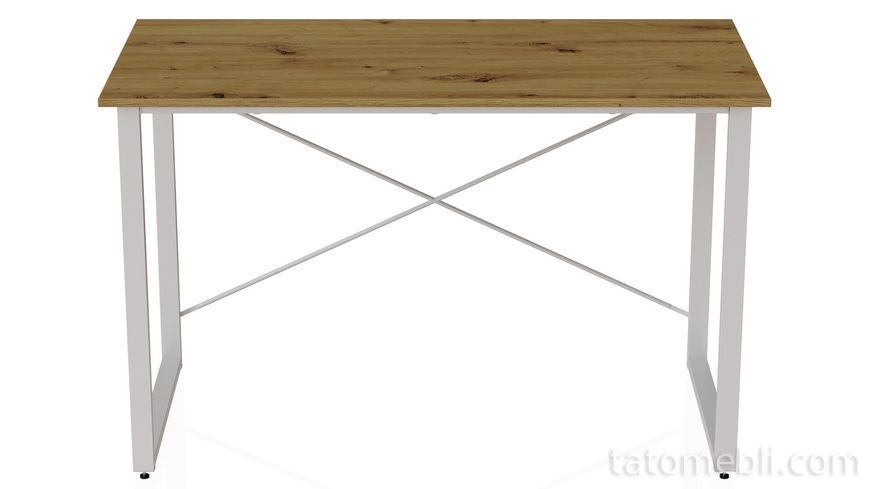Комп'ютерний стіл Ferrum-decor Дейв 75x140x60 білий ДСП Дуб Артизан 16 мм (FRD-107049) FRD-107049 фото