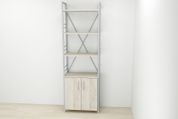 Етажерка 4/60 Ferrum-decor Серії Конект із тумбою 179x60x28 Сірий ДСП Сонома (FRD-102480) FRD-102480 фото 2