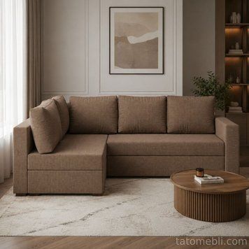 Кутовий ортопедичний диван Мекко Lincoln 2400*1500 Light тканина Bagama 03 (MEK-161268) MEK-161288 фото