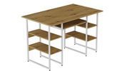 Комп'ютерний стіл Ferrum-decor Тім 75x140x70 білий ДСП Дуб Артизан 16 мм (FRD-106957) FRD-106957 фото 5