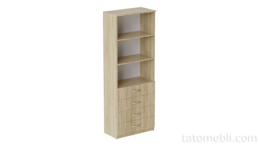 Шафа Анжело Ferrum-decor на 3 полиці з 4 ящики 1900x700x380 ДСП Дуб Сонома 16 мм (FRD-105022) FRD-105022 фото