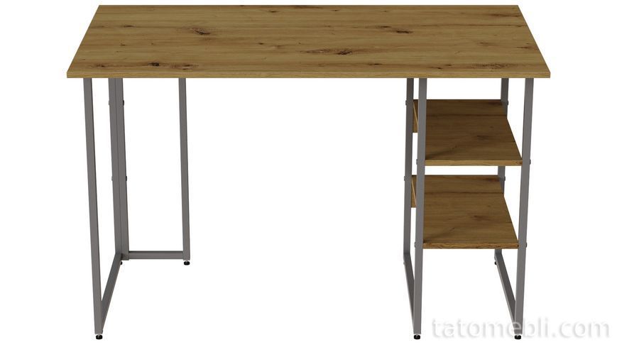 Комп'ютерний стіл Ferrum-decor Кевін 75x100x60 сірий ДСП Дуб Артизан 32 мм (FRD-107208) FRD-107208 фото