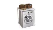 Стеллаж полка Бафрум 401 Ferrum-decor для стиральной машины 90x70,5x60,5 Белый металл ДСП Белый 16 мм (FRD-107360) FRD-107360 фото 5
