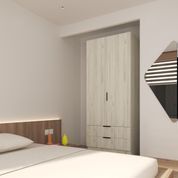 Розпашна шафа з шухлядами, Сіті С7 (90х50х210) ViAnt C-076 фото 9